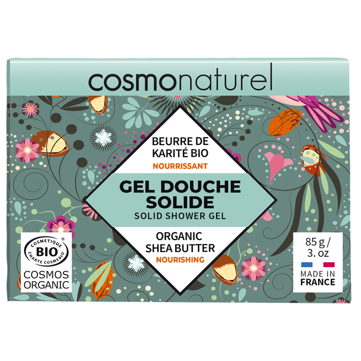 GEL DOUCHE SOLIDE NOURRISSANT BEURRE DE KARITÉ BIO