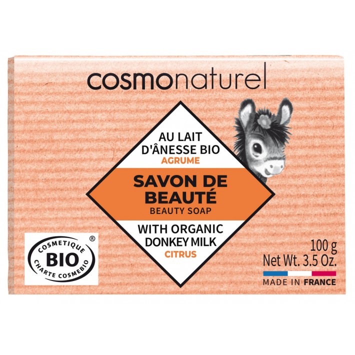 SAVON AU LAIT D'ÂNESSE BIO AGRUME