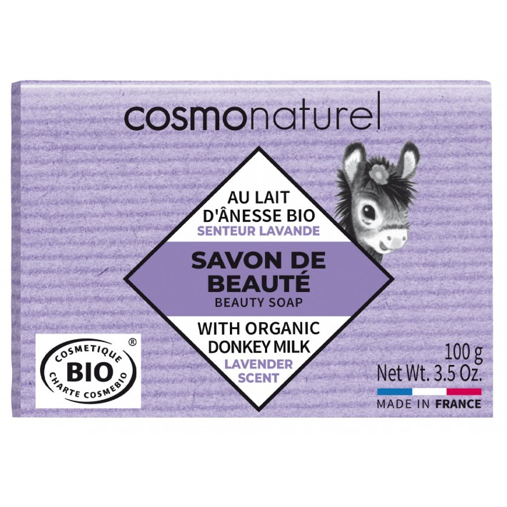 SAVON AU LAIT D'ÂNESSE BIO LAVANDE