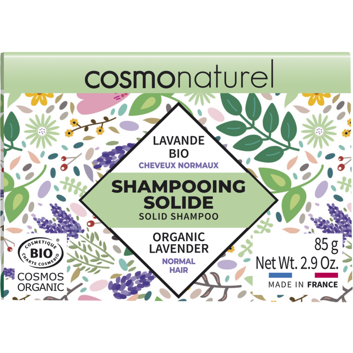 SHAMPOOING SOLIDE CHEVEUX NORMAUX LAVANDE BIO