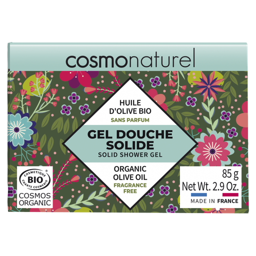 GEL DOUCHE SOLIDE SANS PARFUM HUILE D'OLIVE BIO
