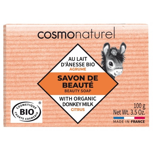 SAVON AU LAIT D'ÂNESSE BIO AGRUME