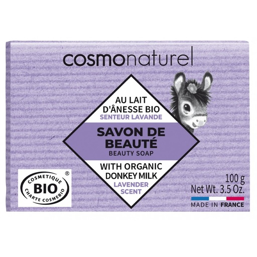 SAVON AU LAIT D'ÂNESSE BIO LAVANDE