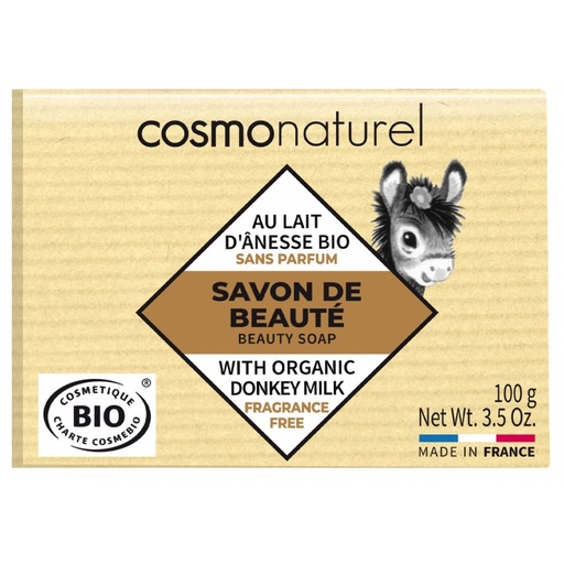 SAVON AU LAIT D'ÂNESSE BIO SANS PARFUM KARITÉ
