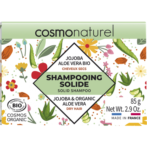 SHAMPOOING SOLIDE CHEVEUX SECS JOJOBA ALOE VERA BIO