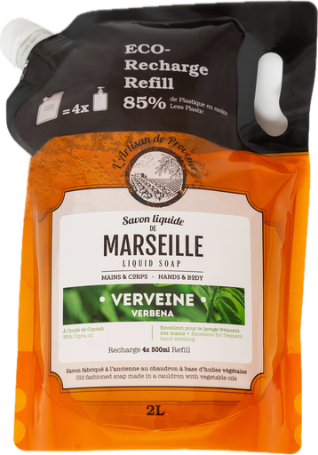 Marseille Liquid Soap Verbena Refill 2L